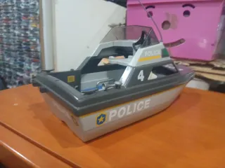 Barca Policía Playmobil