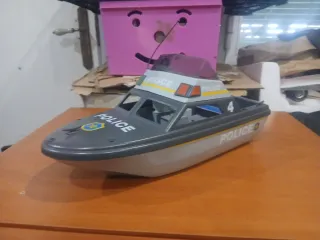 Barca Policía Playmobil