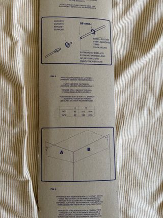 Barra Cortina Ducha Curva Extensible 80-110/196