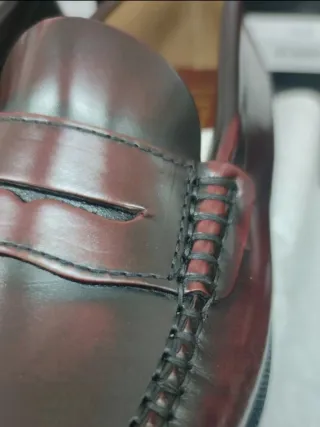 Mocasines de piel para hombre