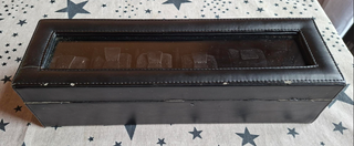Estuche para relojes negro