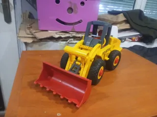 Pala de obra Playmobil