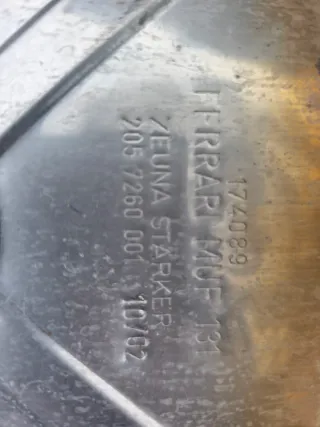 Silenciador Ferrari original F360