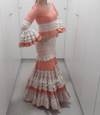Vestido flamenca canastero