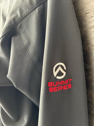 Sudadera The North Face cremallera gris