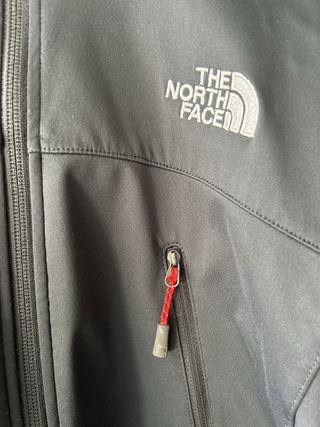Sudadera The North Face cremallera gris