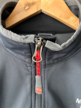 Sudadera The North Face cremallera gris