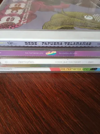 Lote 4 CDs Música Pop Rock Latino