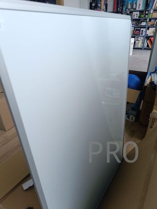 Pizarra blanca móvil de doble cara, 1200x900mm