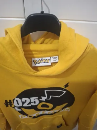 Sudadera Pokémon #025 Amarillo