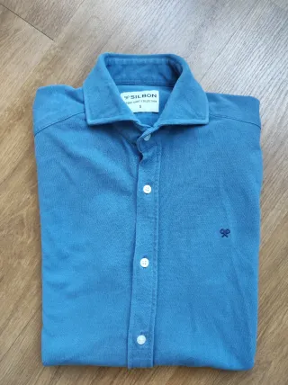 Camisa Silbon Azul Talla S