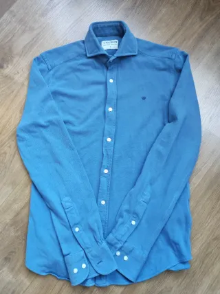 Camisa Silbon Azul Talla S