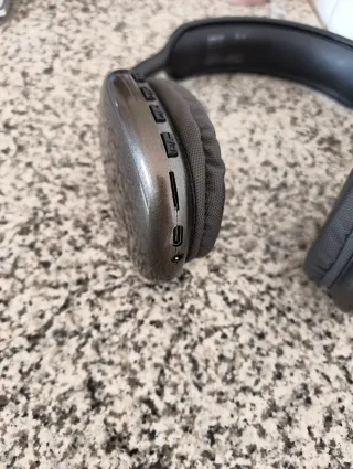 Auriculares Bluetooth Eurolife CD-HP25B Grises