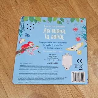Libro infantil Así suena la Selva.