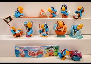 Kinder Sorpresa Pappagalos 10 pezzi