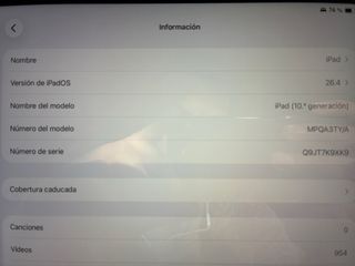 iPad 10ª Gen + Apple Pencil Blanco