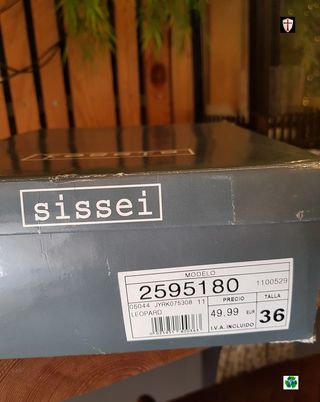 Zapatos de tacón leopardo talla 36