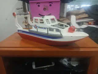 Barca de playmobil Solo le falta tapa alante