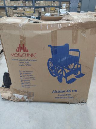 Silla de ruedas plegable, Alcázar, Autopropulsable - Mobiclinic