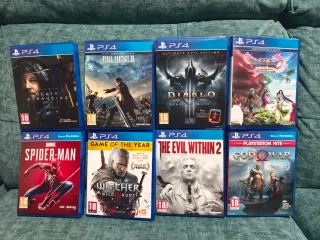 PS4 Fat + Mando + HDMI + Juegos