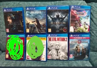 PS4 Fat + Mando + HDMI + Juegos