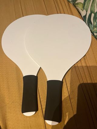 Palas de playa tropicales