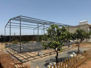 Casa barata panel Sandwich llave en mano