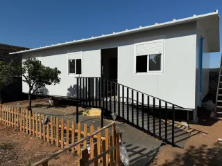 Casa barata panel Sandwich llave en mano