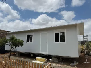 Casa barata panel Sandwich llave en mano