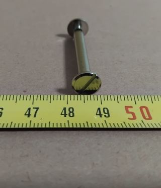 16 Tornillos de Encuadernación Metálicos