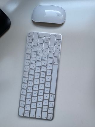Teclado y ratón Apple inalámbricos Estado: 9/10