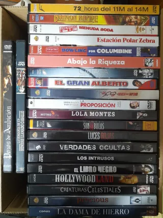 Lote N⁰16 DVDs Originales Variados