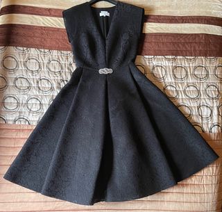 Vestido Negro Jorge Vazquez T.40