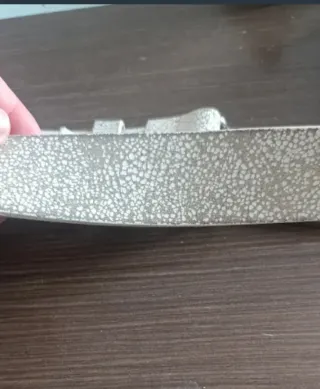 Cinturón Tomas Burberry Blanco y Plateado