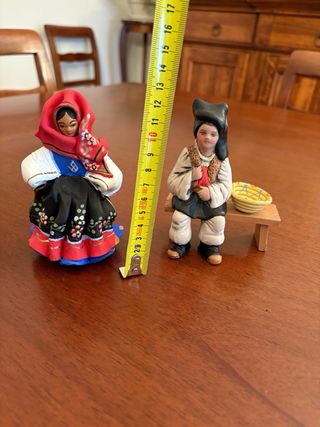 Coppia ceramica sarda Raffaello Sanfilippo