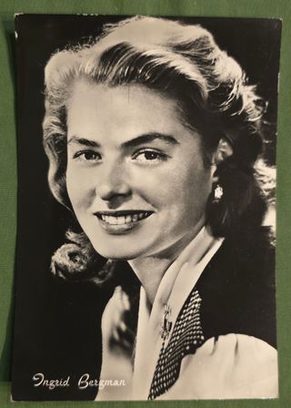 Ingrid Bergman Fotografia Vintage
