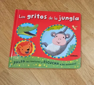 Libro infantil con sonido Los gritos de la Jungla