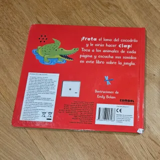 Libro infantil con sonido Los gritos de la Jungla