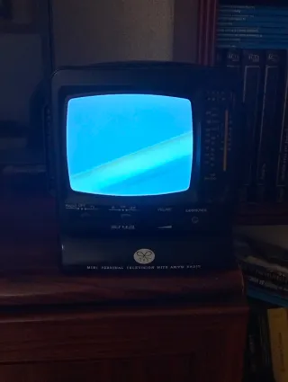 2 TVs Portátiles Mini AM/FM Radio