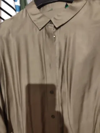 Conjunto Blusa y Vestido/Falda Marrón Oliva