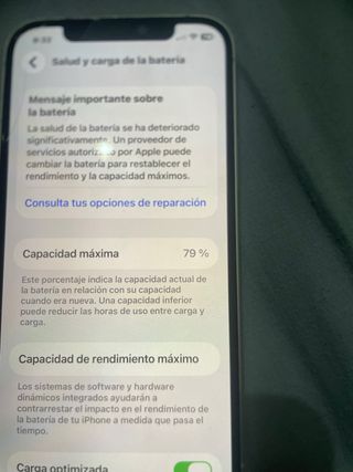 iPhone 12 79% Capacidad Máxima y con su caja .