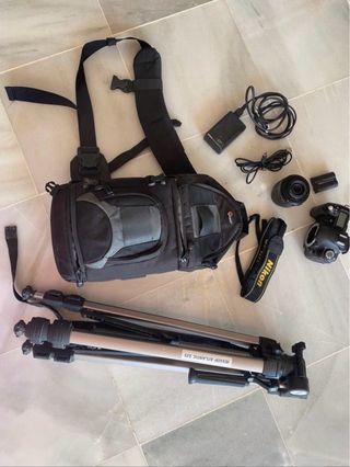 Kit Fotografía Retro Nikon D50 Completo