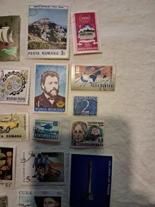 Lote de sellos variados