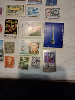 Lote de sellos variados