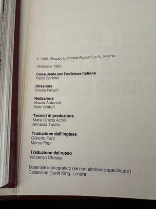 Stalin 6 libri Fabbri 1980 storia URSS