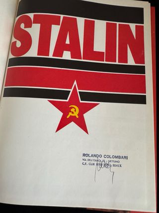 Stalin 6 libri Fabbri 1980 storia URSS
