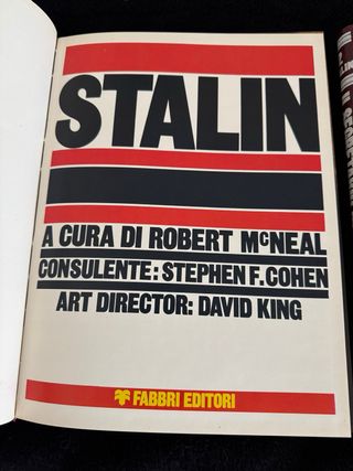 Stalin 6 libri Fabbri 1980 storia URSS