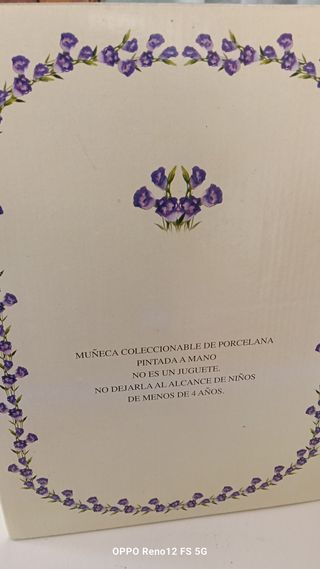 Muñeca antigua de porcelana