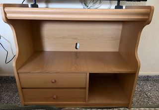Mueble auxiliar madera TV