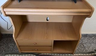 Mueble auxiliar madera TV